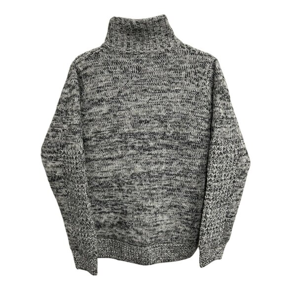 Amongst Others NEW American Legacy Knit Full Zip Jacket Black Grey Sz Small - Picture 2 of 8